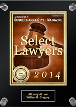 Select Lawyers Susquehanna Style Award