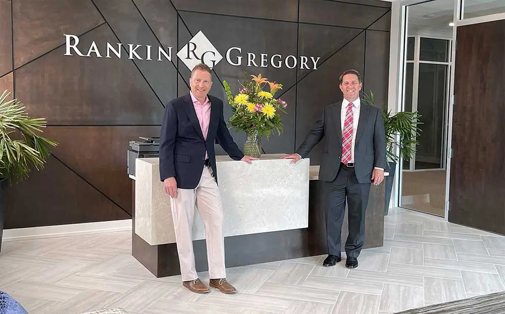 PA Injury Attorneys Chad Rankin and Bill Gregory in Rankin & Gregory Personal Injury Law Firm in Lancaster, Lititz Pike Location Chad Rankin and Bill Gregory in Rankin & Gregory Personal Injury Law Firm in Lancaster, Lititz Pike Location