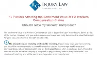 Article Outlining How to Determine Your Workers' Compensation Case Settlement Value